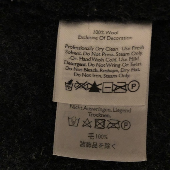 Eddie Bauer boiled wool cardigan - Picture 5 of 5